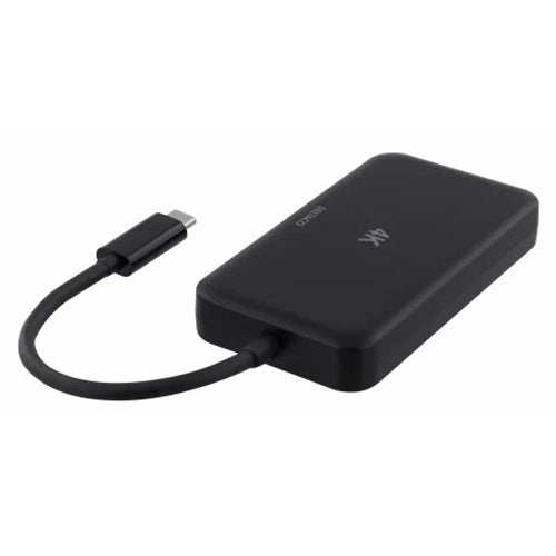 Deltaco USB-C to HDMI/DP/DVI/VGA Adapter - Black | USBCMULTI from Deltaco - DID Electrical