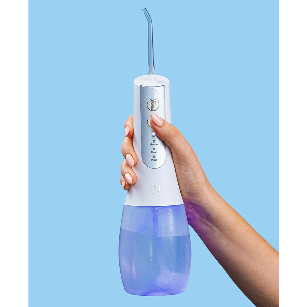 Spotlight Oral Care 400ml Wireless Water Flosser with UV Steriliser - White | UVWATERFLOSSER from Spotlight Oral Care - DID Electrical