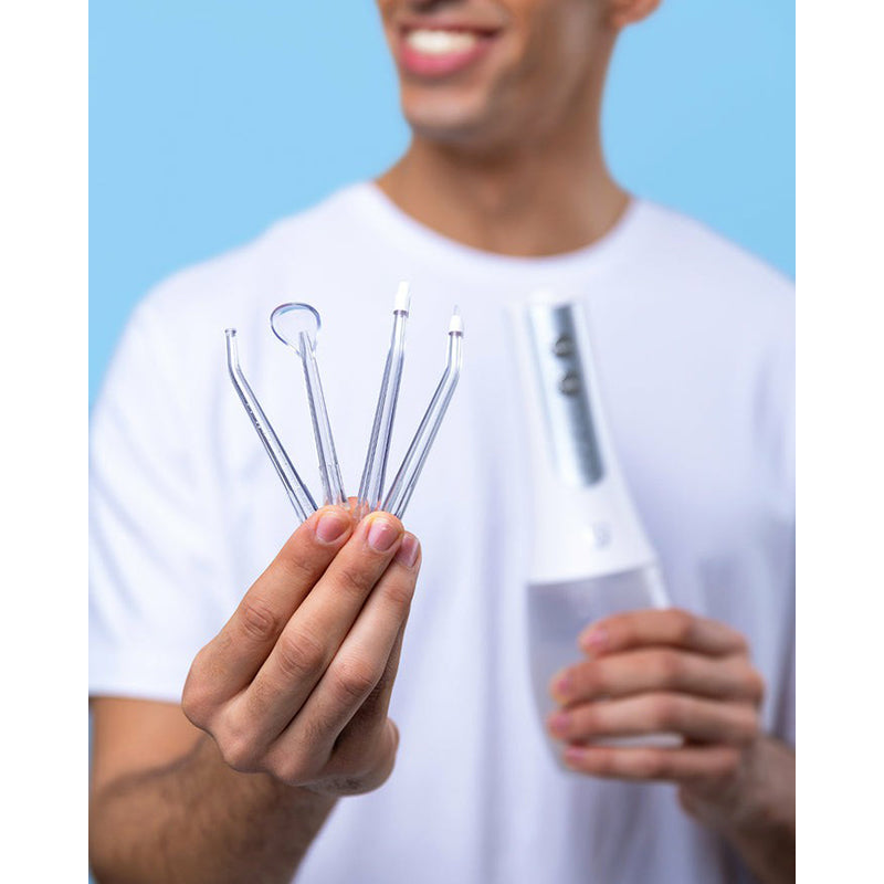 Spotlight Oral Care 400ml Wireless Water Flosser with UV Steriliser - White | UVWATERFLOSSER from Spotlight Oral Care - DID Electrical