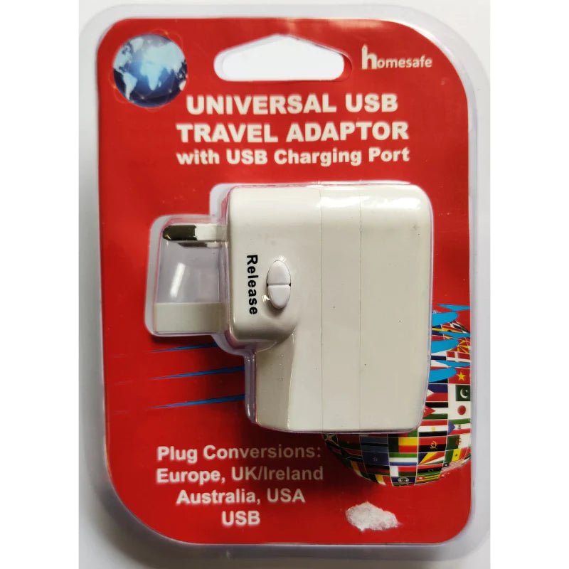 Universal usb Travel adaptor by DID Electrical