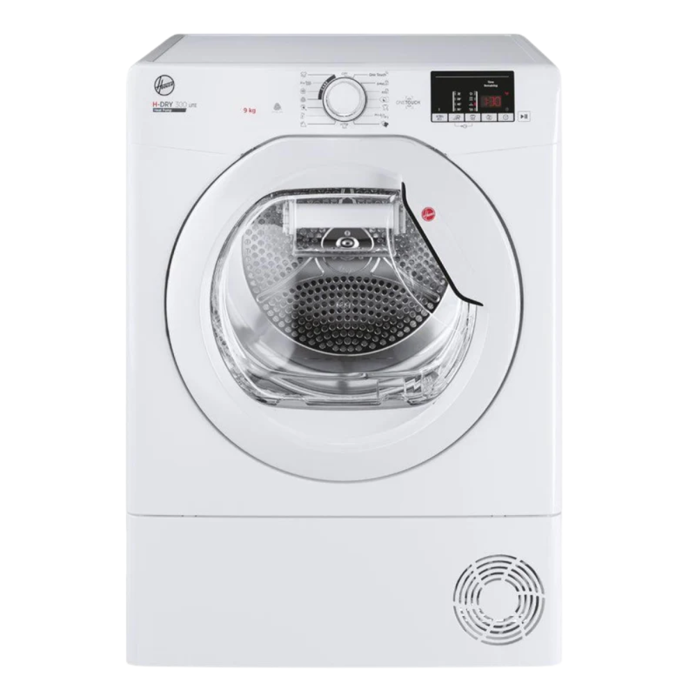 Hoover Dynamic H-Dry 300 9KG Freestanding Heat Pump Tumble Dryer - White | HLEH9A2DE-80 from Hoover - DID Electrical ()