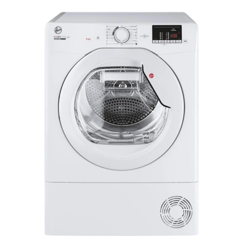 Hoover Dynamic H-Dry 300 9KG Freestanding Heat Pump Tumble Dryer - White | HLEH9A2DE-80 from Hoover - DID Electrical