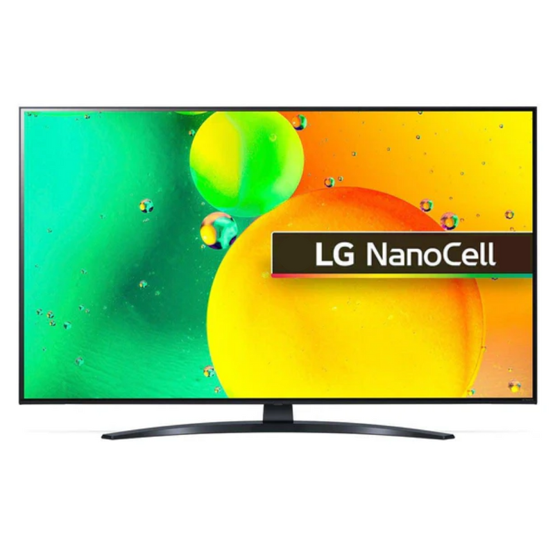 LG Nano76 43" 4K Ultra HD HDR LED Smart TV - Ashed Blue | 43NANO766QA.AEK from LG - DID Electrical