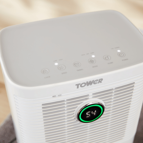 Tower 12L Energy Efficient Dehumidifier - White | T674003 from Tower - DID Electrical