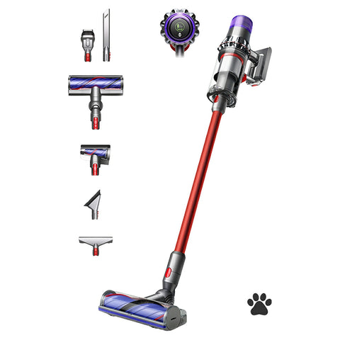 Dyson V11 Extra Cordless Vacuum Cleaner - Iron & Red | V11 EXTRA