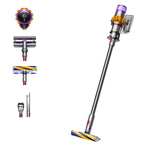 Dyson V15 Detect Absolute Cordless Vacuum Cleaner - Yellow &amp; Nickel | V15DTABS from Dyson - DID Electrical