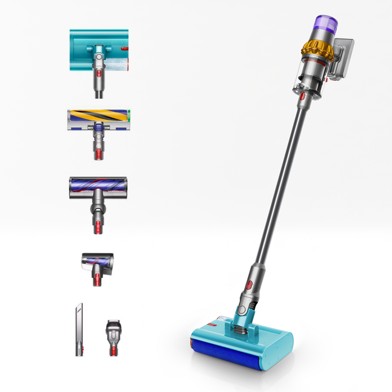Dyson V15s Detect Submarine Cordless Vacuum Cleaner - Nickel & Blue | V15SUBMARINE from Dyson - DID Electrical