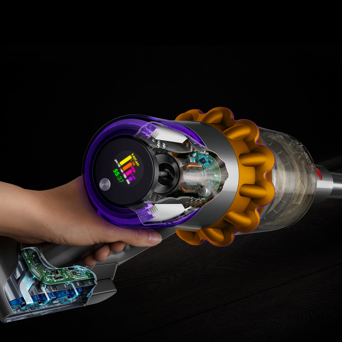 Dyson V15 Detect Absolute Cordless Vacuum Cleaner - Grey | V15ABSOLUTENE from Dyson - DID Electrical