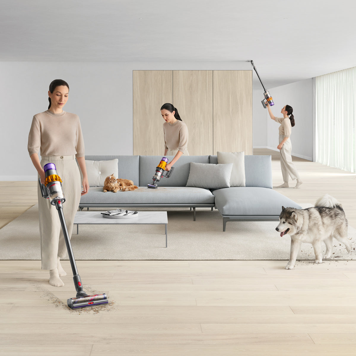 Dyson V15 Detect Absolute Cordless Vacuum Cleaner - Grey | V15ABSOLUTENE from Dyson - DID Electrical
