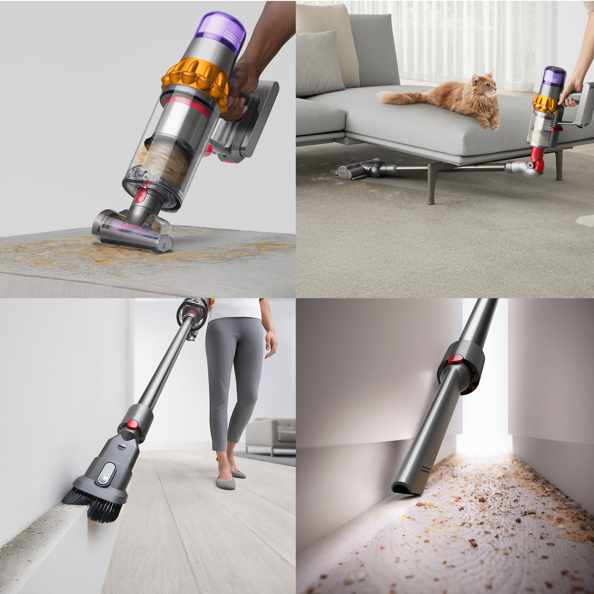 Open Boxed/ Ex-Display - Dyson V15 Detect Absolute Cordless Vacuum Cleaner - Grey | V15ABSOLUTENE from Dyson - DID Electrical