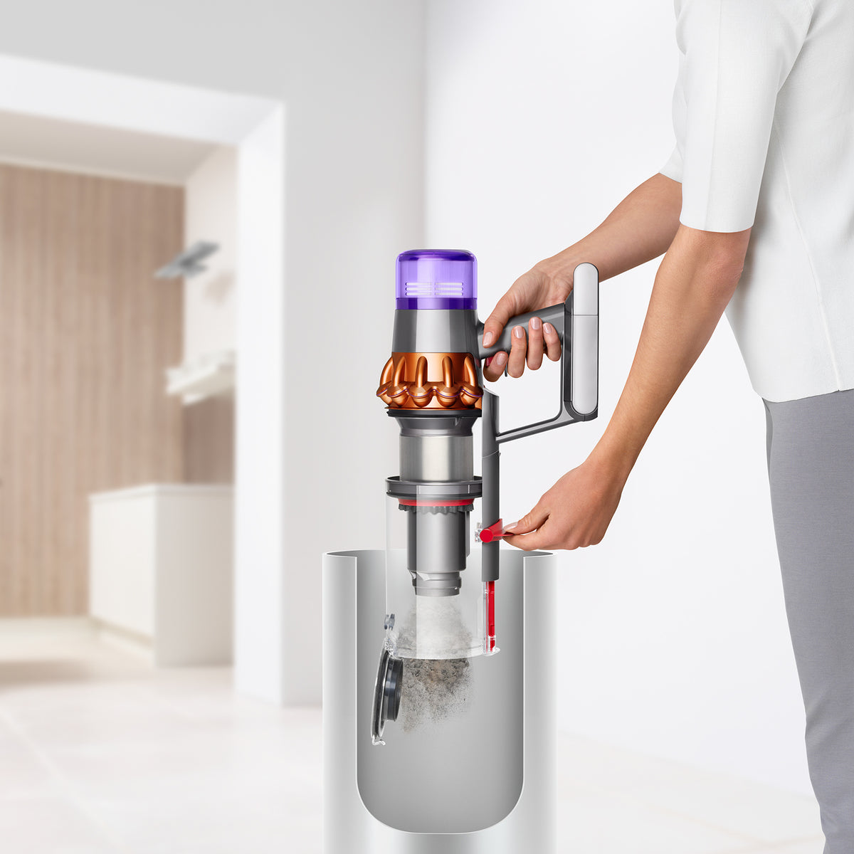 Dyson V15 Detect Absolute Cordless Vacuum Cleaner - Grey | V15ABSOLUTENE from Dyson - DID Electrical