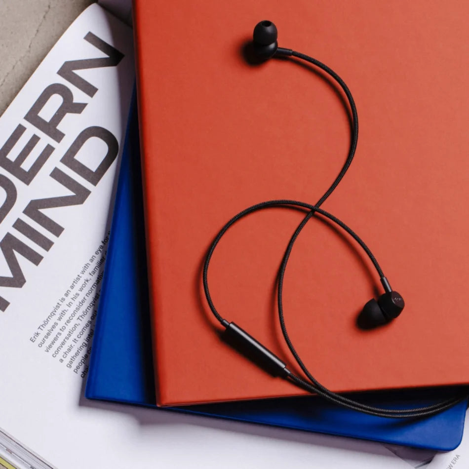 Sudio V3 The Essential In-Ear Wired Earbuds - Dusty Black | V3BLK
