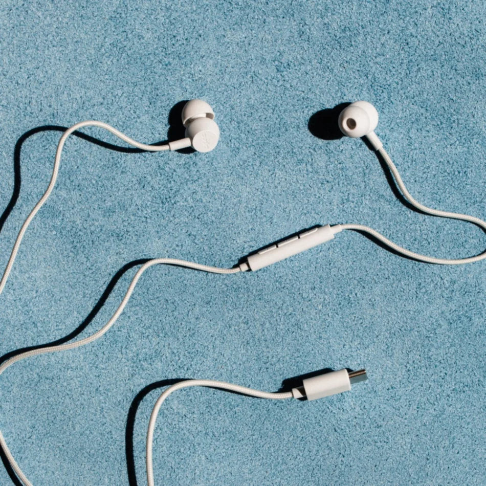 Sudio V3 The Essential In-Ear Wired Earbuds - Grey White | V3WHT