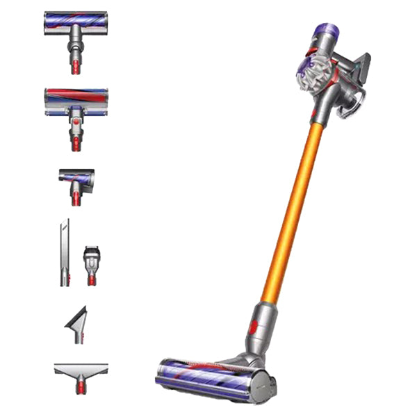 Dyson V8 Absolute 0.54L Cordless Vacuum Cleaner - Silver Yellow | V8ABT from Dyson - DID Electrical