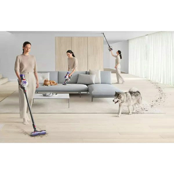 Dyson V8 Absolute 0.54L Cordless Vacuum Cleaner - Silver Yellow | V8ABT from Dyson - DID Electrical