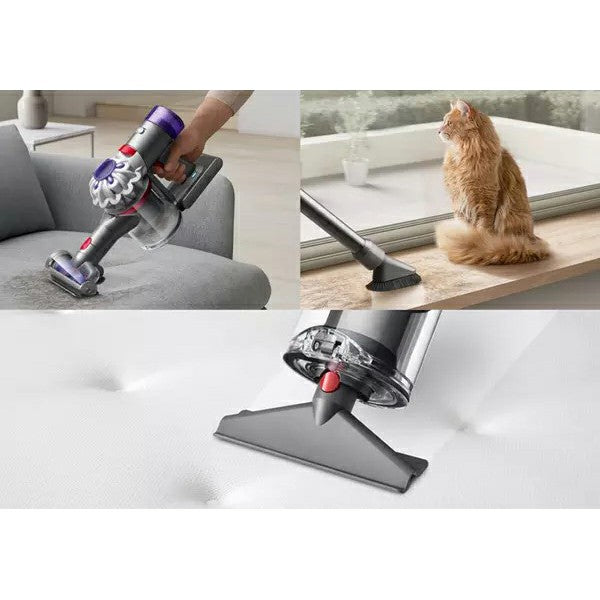 Dyson V8 Absolute 0.54L Cordless Vacuum Cleaner - Silver Yellow | V8ABT from Dyson - DID Electrical