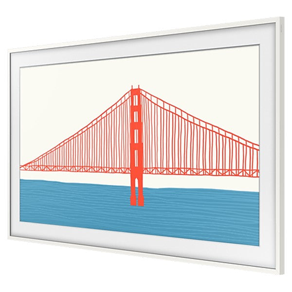 Samsung The Frame 43" Customisable Modern Bezel TV Frame - White | VG-SCFA43WTBXC from Samsung - DID Electrical