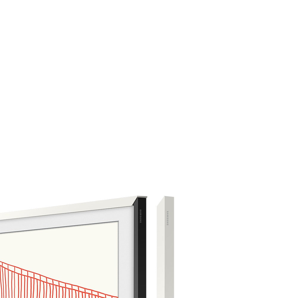 Samsung The Frame 43" Customisable Modern Bezel TV Frame - White | VG-SCFA43WTBXC from Samsung - DID Electrical