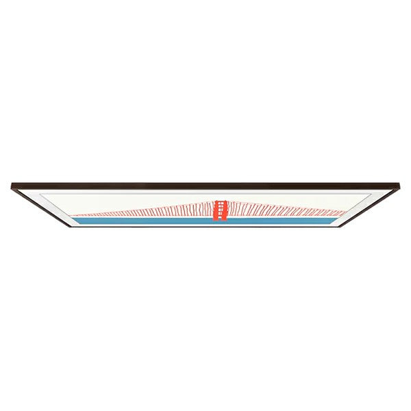 Samsung The Frame 50" Customisable Modern Bezel TV Frame - Brown | VG-SCFA50BWBXC from Samsung - DID Electrical