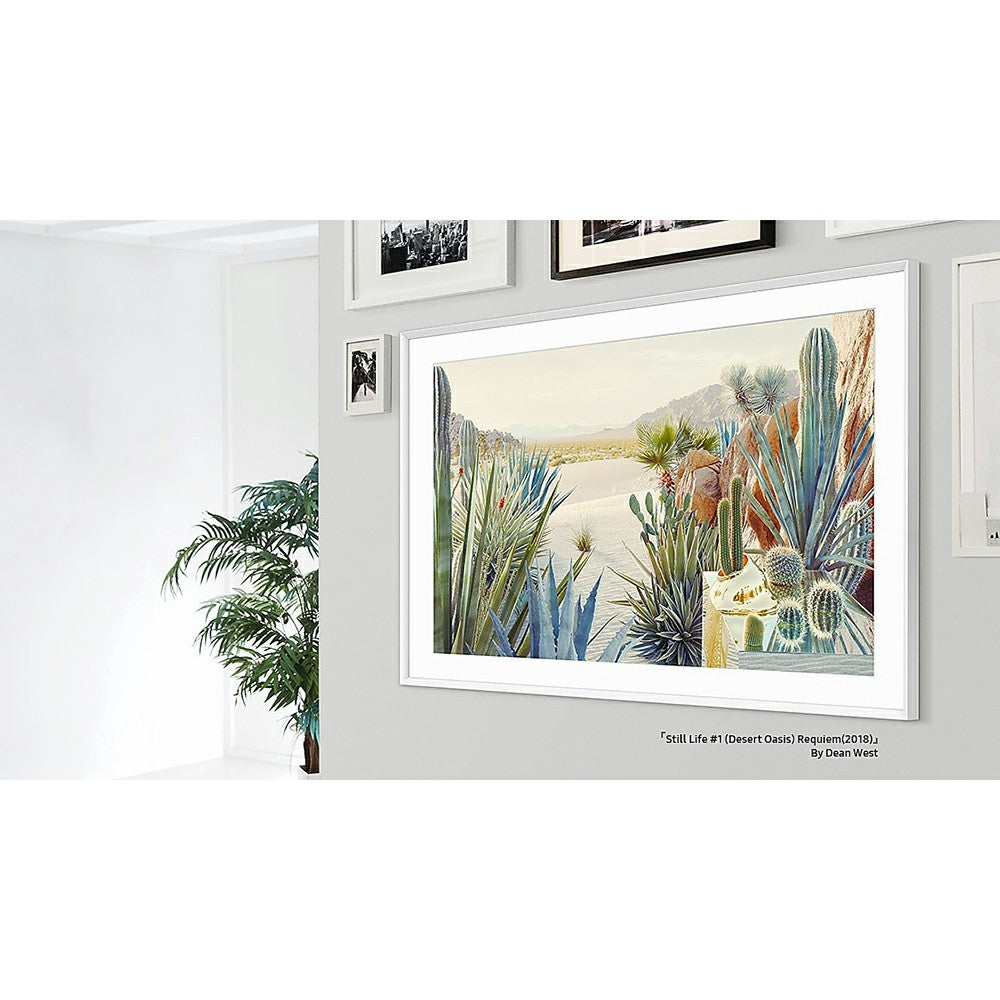 Samsung The Frame 55" Customisable Modern Bezel TV Frame - White | VG-SCFA55WTBXC from Samsung - DID Electrical
