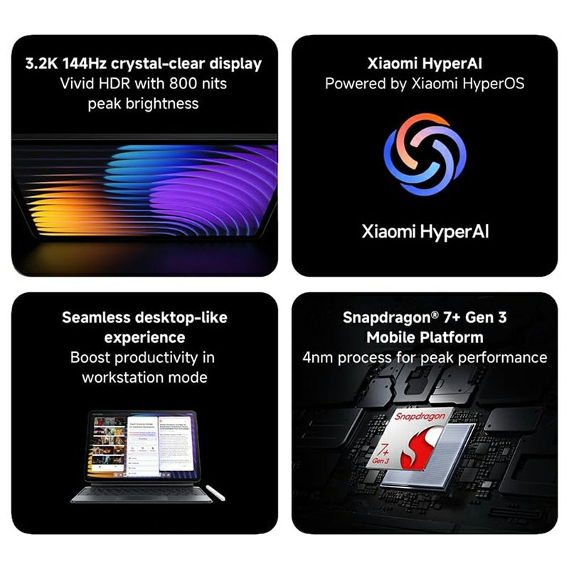 Xiaomi Pad 8 11.2" 256GB Wi-Fi Tablet - Grey | VHU5297EU from Xiaomi - DID Electrical