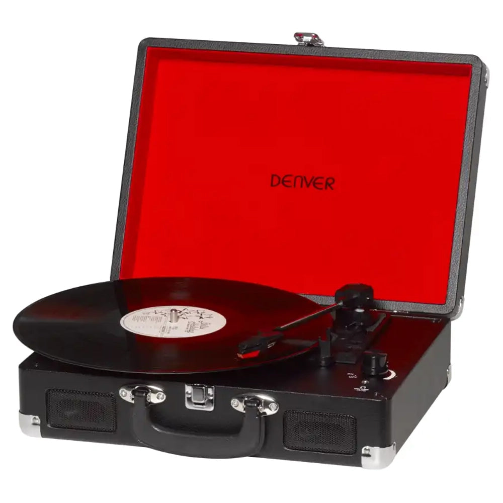 Denver Portable Turntable - Black | VPL-120B from Denver - DID Electrical