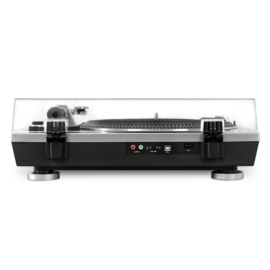 Victrola The Pro Series USB 3-Speed Belt Drive Turntable - Silver | VPRO-2000-SLV-EU from Victrola - DID Electrical