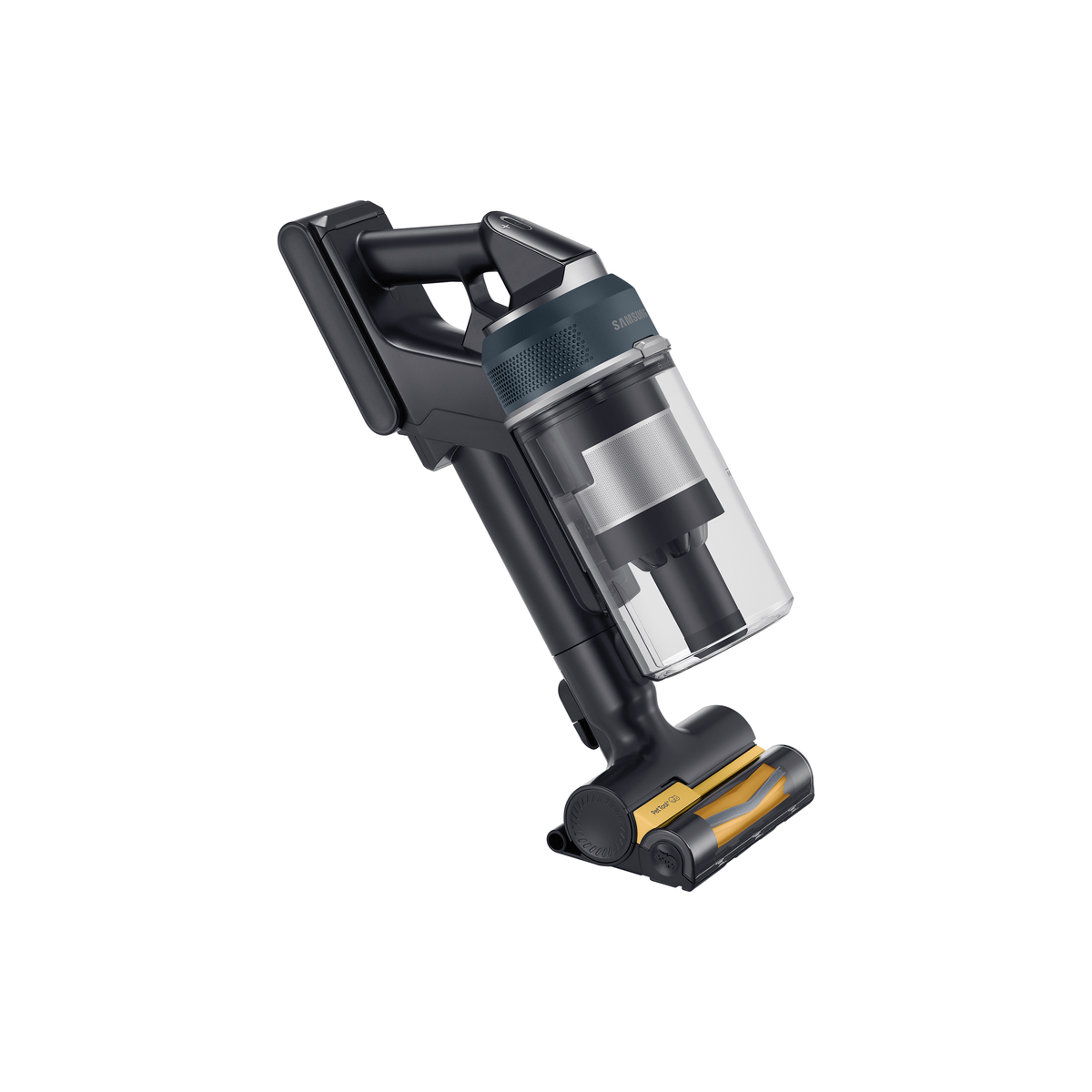 Samsung Jet™ 95 Pro Cordless Stick Vacuum Cleaner, Max 210W Suction Power with Spray Spinning Sweeper Black Chrometal | VS20C9547TB/EU from Samsung - DID Electrical