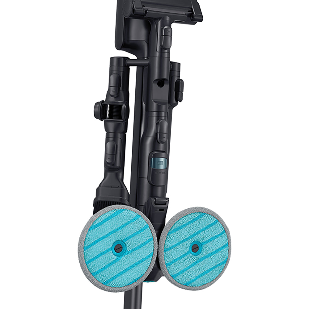 Samsung Jet™ 95 Pro Cordless Stick Vacuum Cleaner, Max 210W Suction Power with Spray Spinning Sweeper Black Chrometal | VS20C9547TB/EU from Samsung - DID Electrical