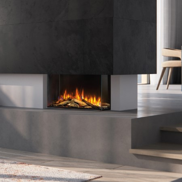 Dimplex Vista 130 - III Built-In Electric Fire - Black | VST130-III
