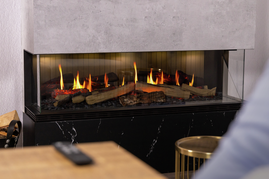 Dimplex VST130-I Built-In Electric Fire - Black | VST130-I