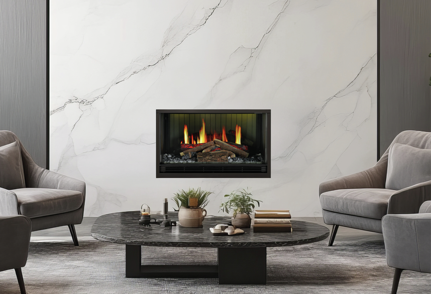 Dimplex Vista 70 - III Built-In Electric Fire - Black | VST70-III