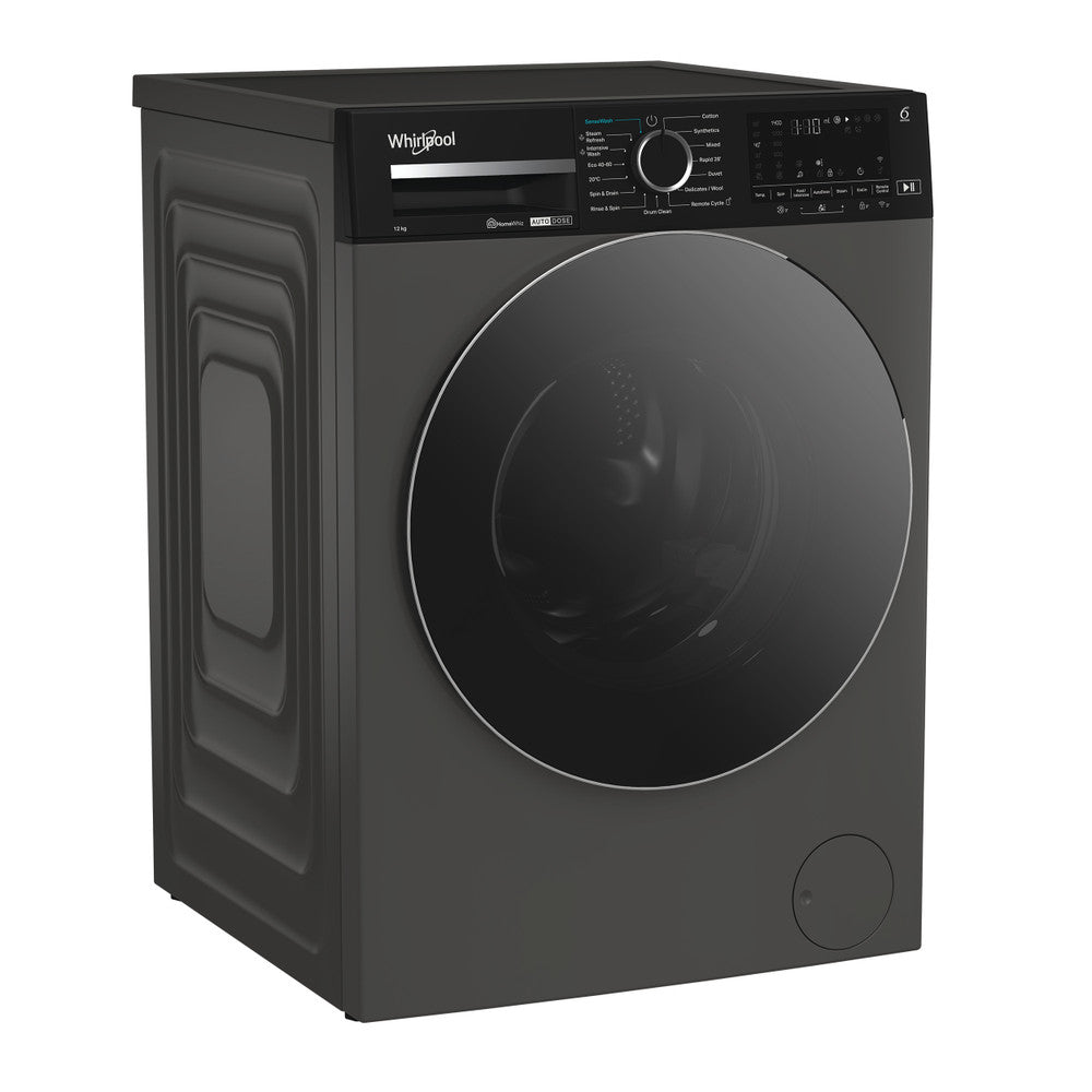 Whirlpool 12KG 1400RPM Freestanding Washing Machine - Manhattan Grey | W0M 27G ADS IRE