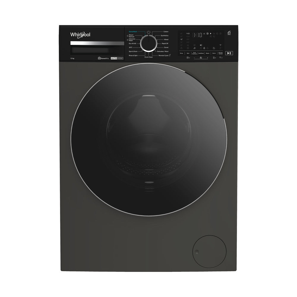 Whirlpool 12KG 1400RPM Freestanding Washing Machine - Manhattan Grey | W0M 27G ADS IRE