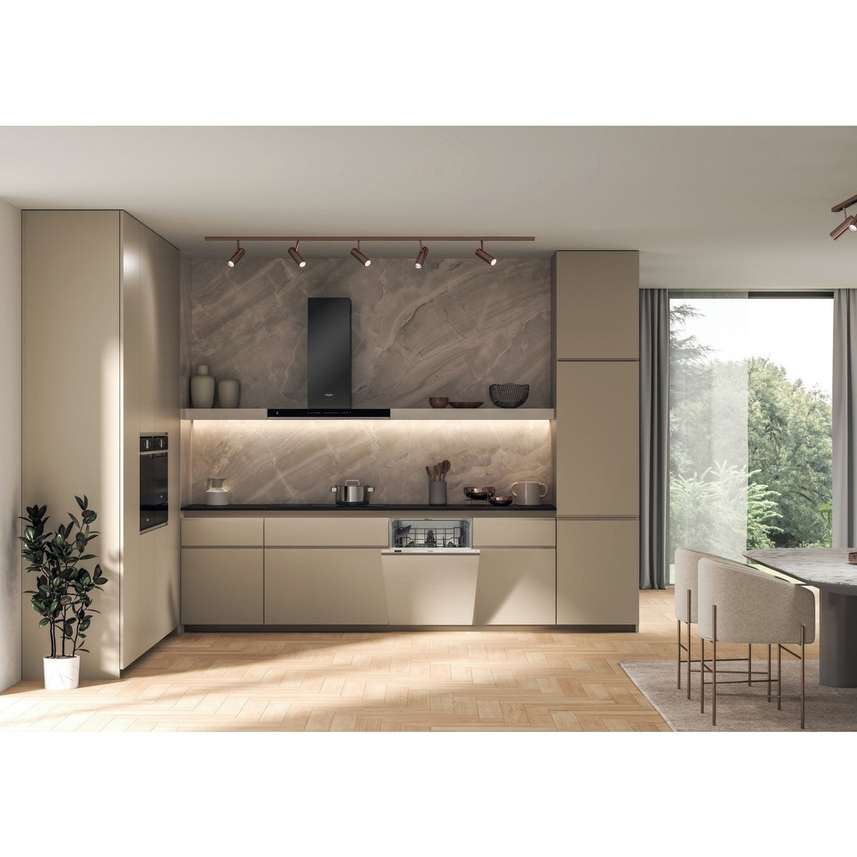 Whirlpool 14 Place Built-In Standard Dishwasher - White | W2IHD526UK from Whirlpool - DID Electrical