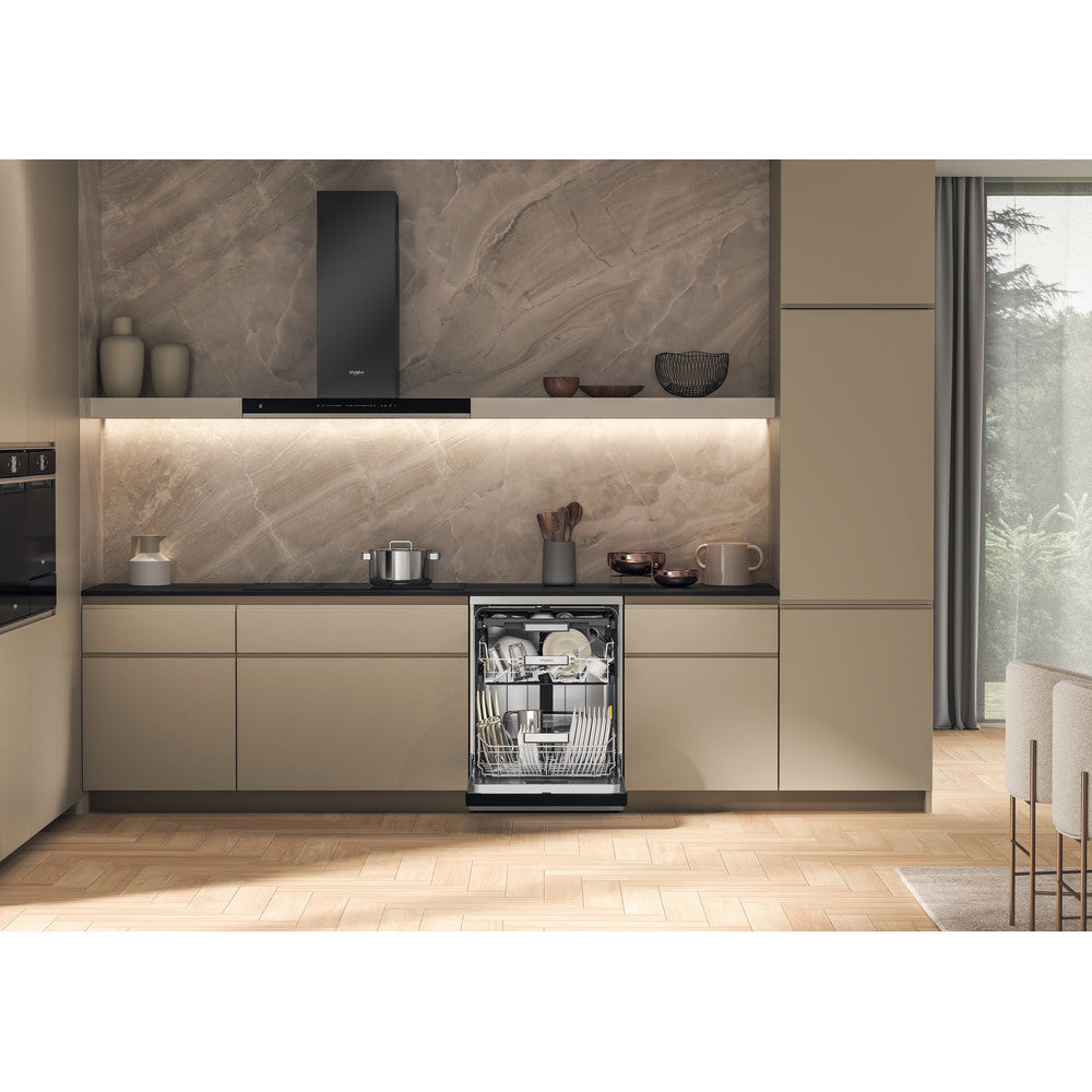 Whirlpool 13 Place Settings Freestanding Standard Dishwasher - Inox | W7FHS51XUK from Whirlpool - DID Electrical