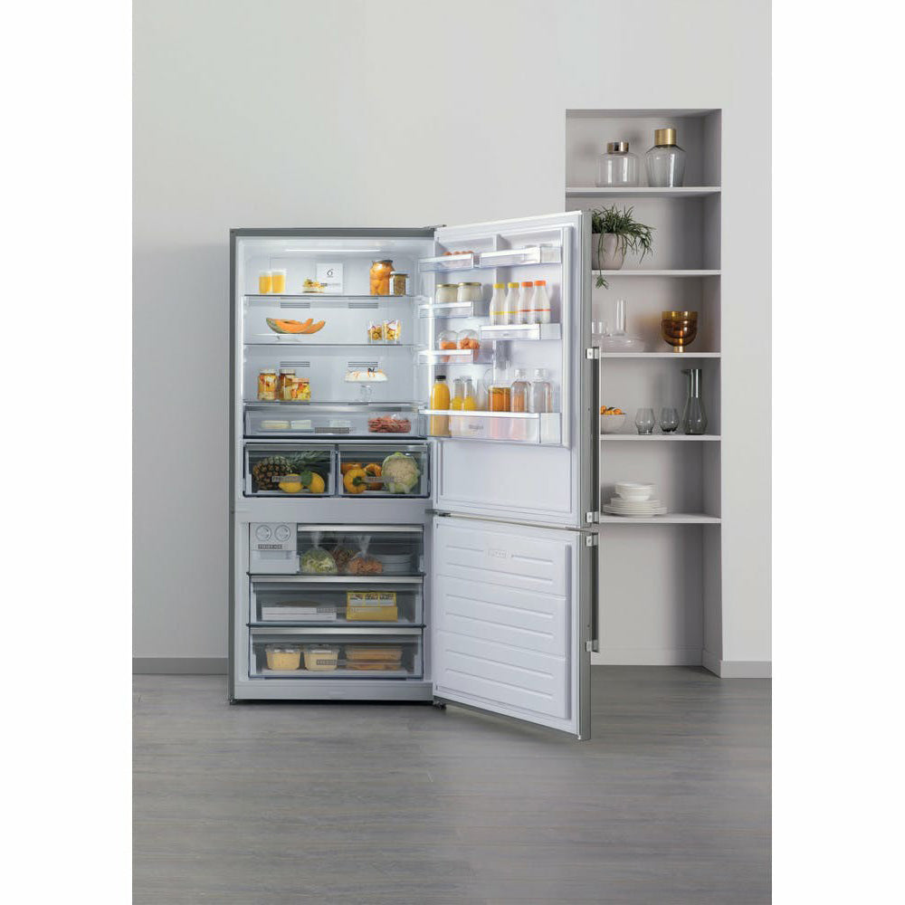Whirlpool Frost Free Freestanding Fridge - Stainless Steel | W84BE72XUK from Whirlpool - DID Electrical