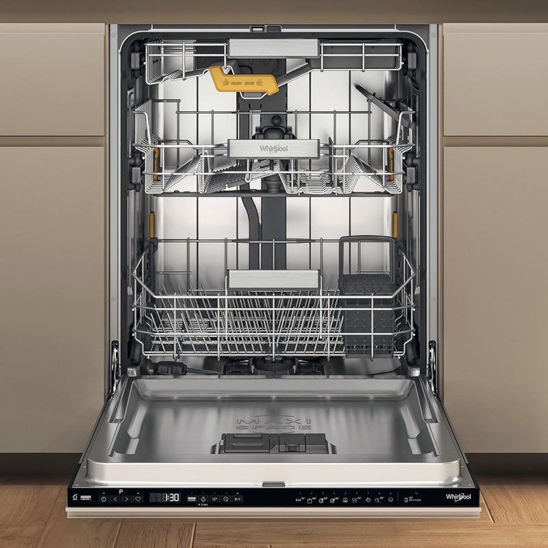 Whirlpool 14 Place Built-In Standard Dishwasher - Black | W8IHP42LUK from Whirlpool - DID Electrical