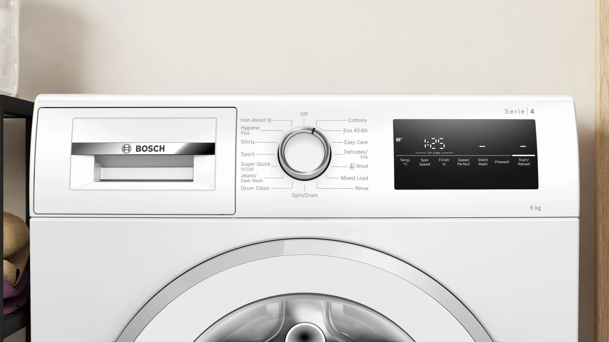 Bosch Series 4 9KG 1400RPM Freestanding Washing Machine - White | WAN28255GB