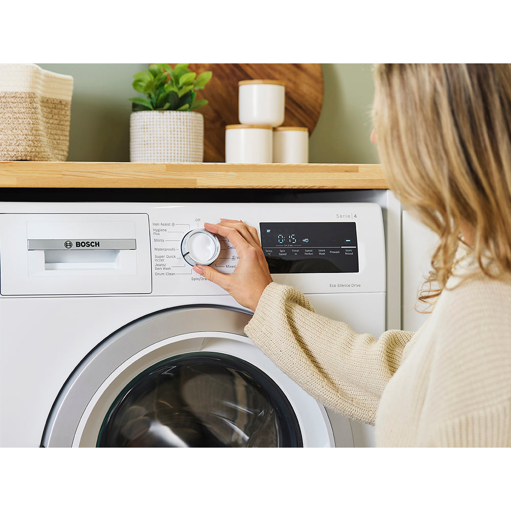 Bosch Series 4 9KG 1400RPM Washing Machine - White | WAN28259GB from Bosch - DID Electrical