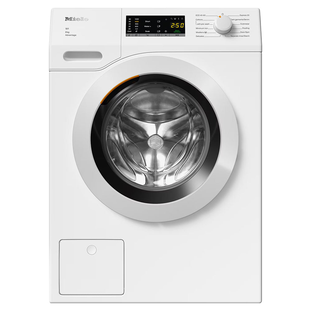 Miele Advantage 8KG 1400RPM Freestanding Washing Machine - Lotus White | WCA132 from Miele - DID Electrical