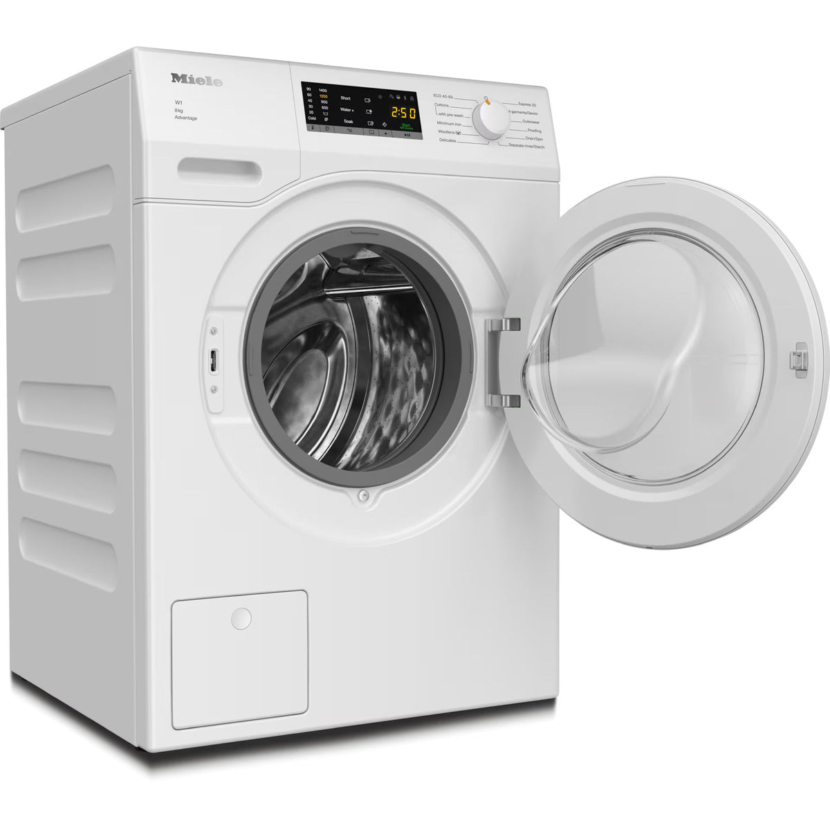 Miele Advantage 8KG 1400RPM Freestanding Washing Machine - Lotus White | WCA132 from Miele - DID Electrical