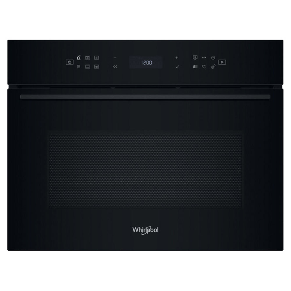 Whirlpool Collection W7 53L Built-In Microwave Oven with Grill - Black | WCW7O7HTSBUK from Whirlpool - DID Electrical