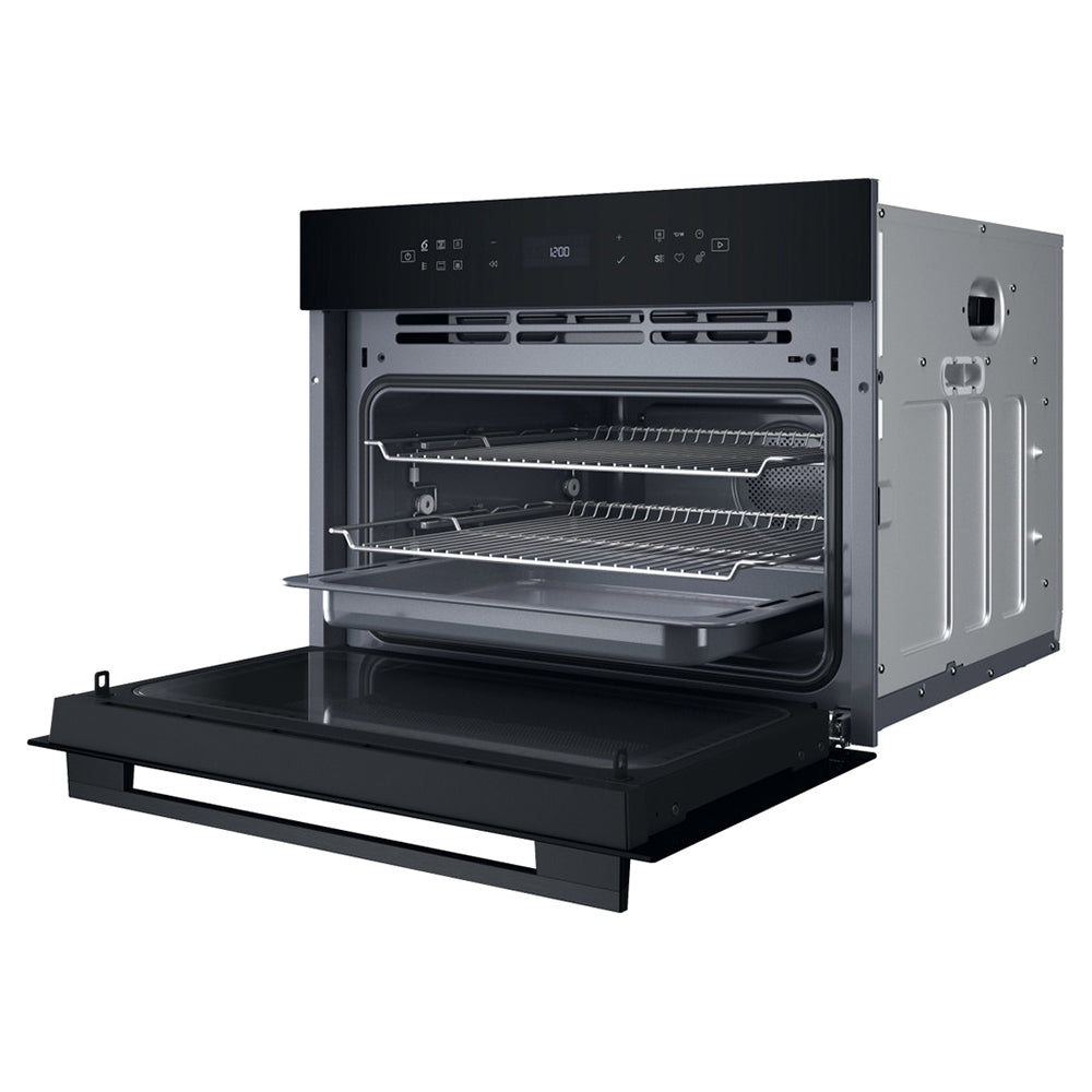 Whirlpool Collection W7 53L Built-In Microwave Oven with Grill - Black | WCW7O7HTSBUK from Whirlpool - DID Electrical
