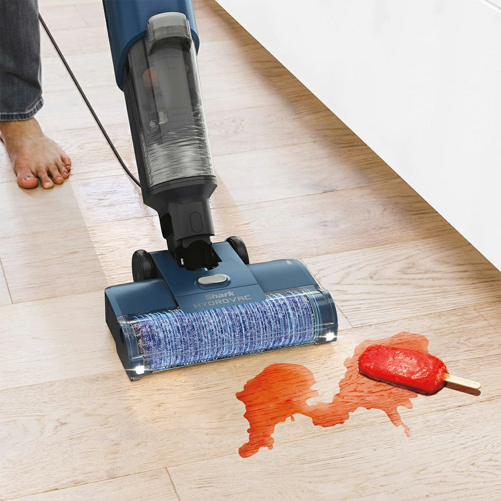 Shark 3-in-1 HydroVac Corded Hard Floor Cleaner - Navy Blue | WD110UK from Shark - DID Electrical