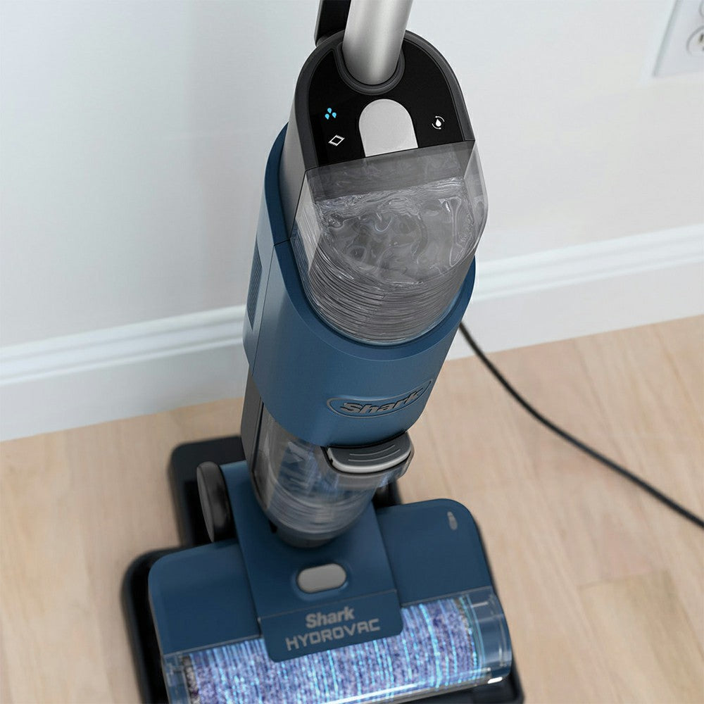 Shark 3-in-1 HydroVac Corded Hard Floor Cleaner - Navy Blue | WD110UK from Shark - DID Electrical