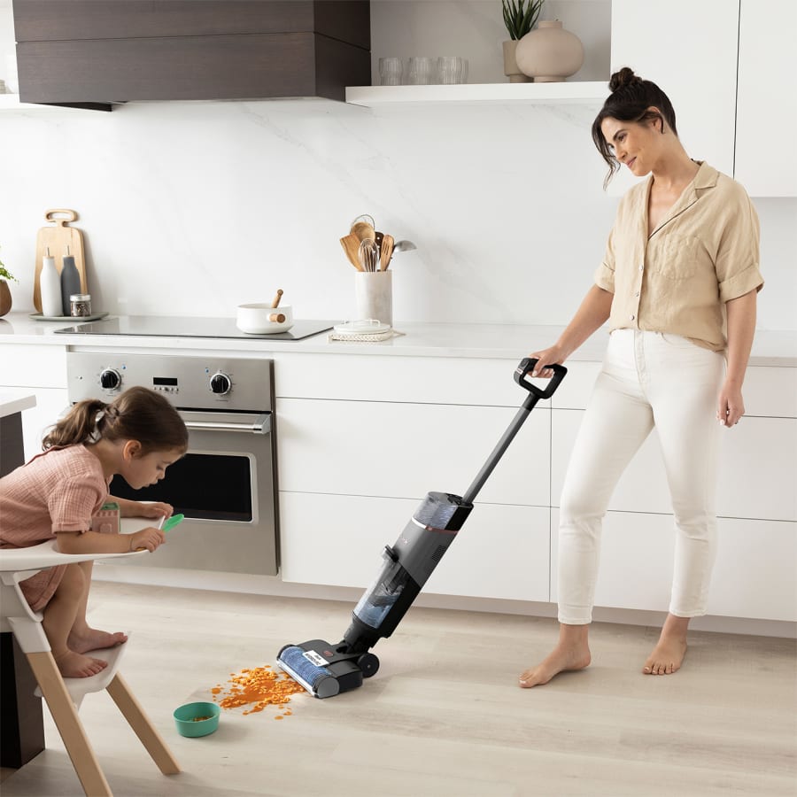 Shark HydroVac 500ml Cordless Hard Floor Vacuum Cleaner - Charcoal Grey | WD210UK from Shark - DID Electrical