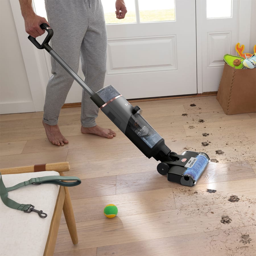 Shark HydroVac 500ml Cordless Hard Floor Vacuum Cleaner - Charcoal Grey | WD210UK from Shark - DID Electrical