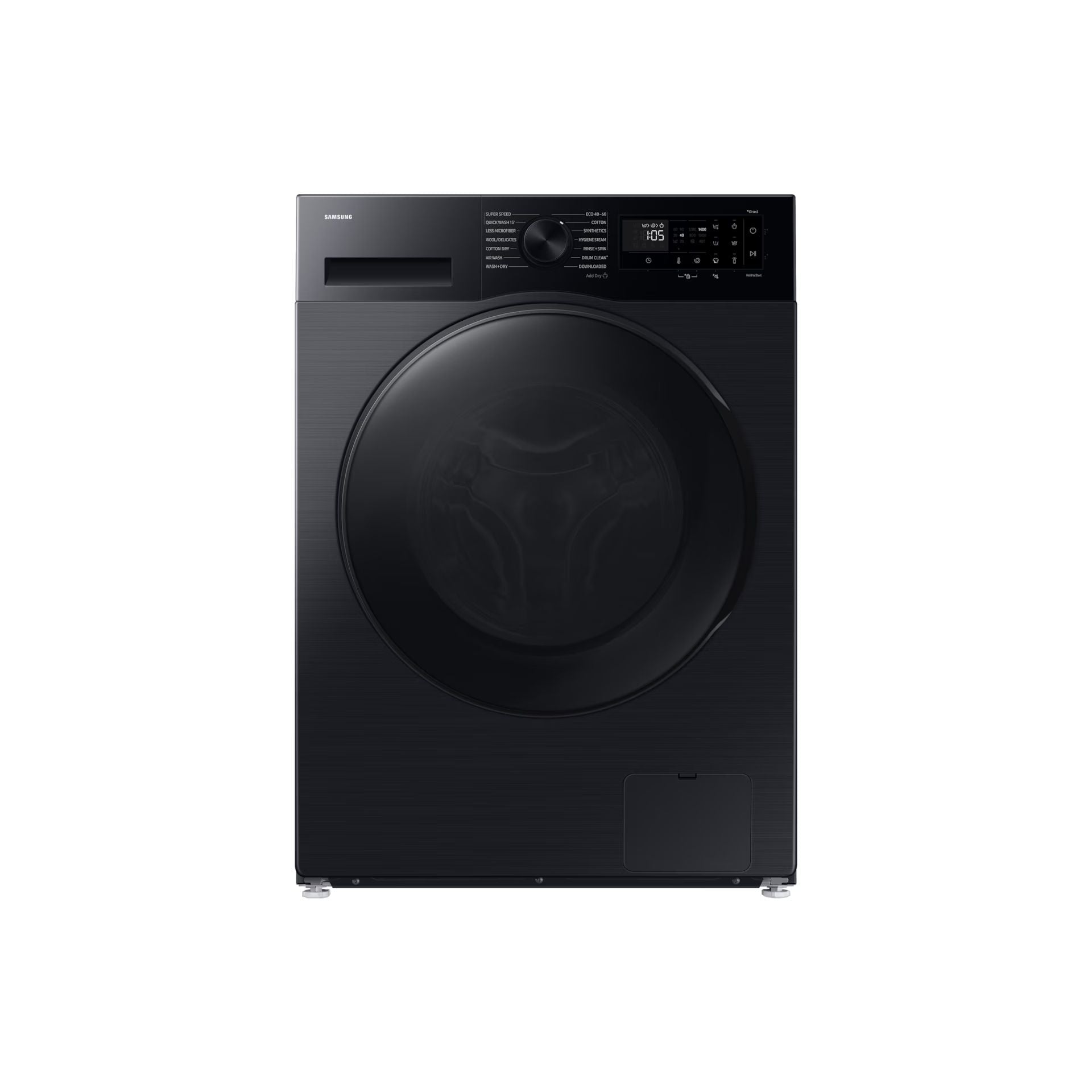 Samsung Series 5 9KG/5KG 1400RPM Freestanding Washer Dryer - Black | WD90DG5G34BBEU from Samsung - DID Electrical