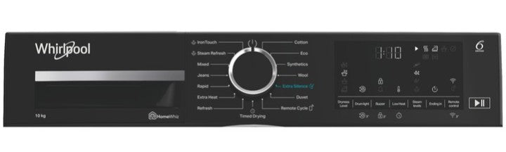 Whirlpool 10KG Freestanding Heat Pump Tumble Dryer - Manhattan Grey | WDH10W7MGIRE